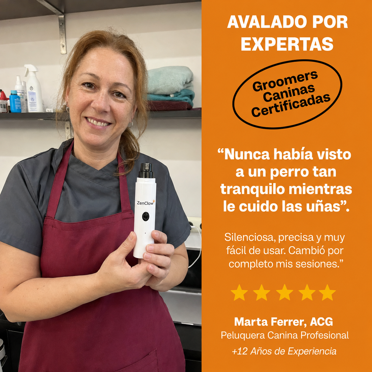 ZenClaw™ Lima Eléctrica Silenciosa para Perro